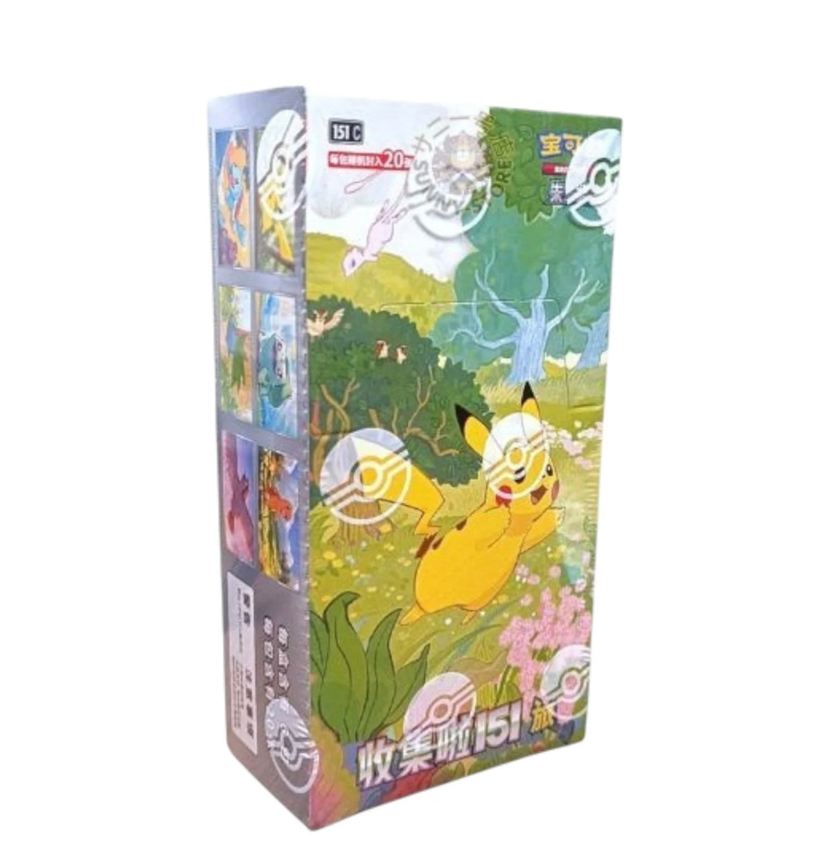 Pokémon TCG: Collect 151 Journey Jumbo Booster Box 151C - Simplified Chinese