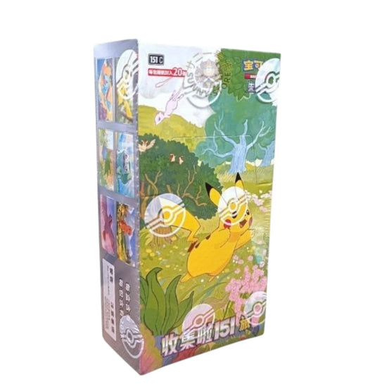 Pokémon TCG: Collect 151 Journey Jumbo Booster Box 151C - Simplified Chinese